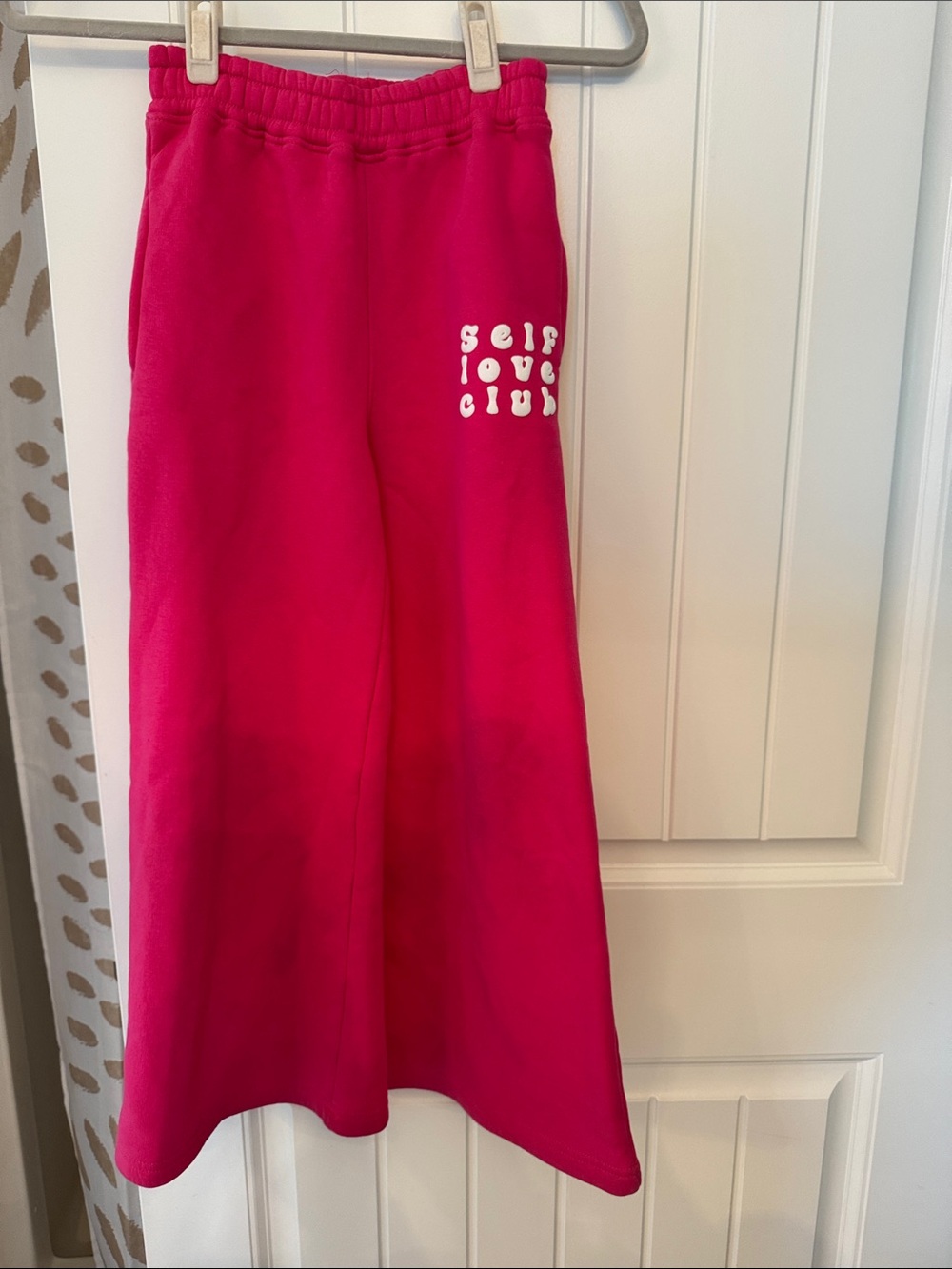 Kid’s Pink pants with Elastic Waist